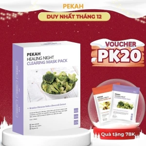 Set Mặt Nạ Giấy Dưỡng Da , Sạch Sâu Và Tăng Độ Đàn Hồi Cho Da PEKAH 25ML