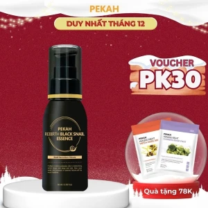 Tinh Chất Dưỡng Ẩm Phục Hồi , Tăng Đàn Hồi Da Ốc Sên PEKAH - PEKAH Rebirth Black Essence