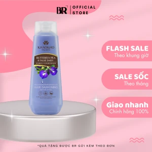 Dầu Xả Thảo Dược Hoa Đậu Biếc Và Hàn Liên Thảo Khaokho Talaypu 185ml