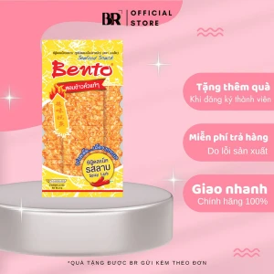 Snack Mực Tẩm Gia Vị Larb Cay Bento (Vàng)