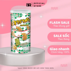 Snack Mực Vị Rong Biển Carada 110g (Can)