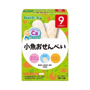 Bánh gạo ăn dặm vị cá mòi Beanstalk