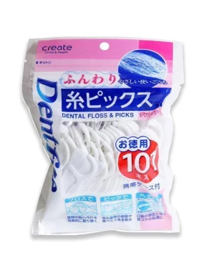 Chỉ nha khoa Dentfine Dental Floss & Picks 101 chiếc