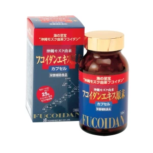 (Fucoidan đỏ) Viên uống hỗ trợ điều trị ung thư Kanehide Bio Okinawa Fucoidan 150 viên