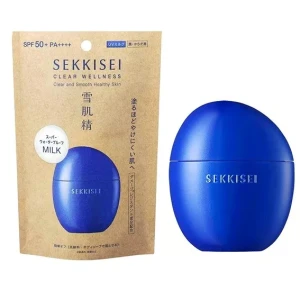 Kem chống nắng Kose Sekkisei Clear Wellness Milk SPF50+/PA++++