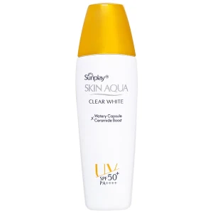 Kem chống nắng Sunplay Skin Aqua Clear White SPF50+ PA++++ cho da dầu mụn