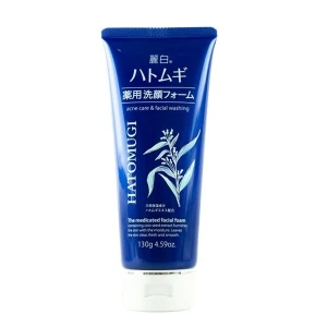 Sữa Rửa Mặt Hatomugi Acne Care Facial Washing 130g ngừa mụn, sáng da