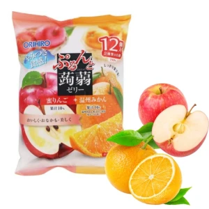 Thạch trái cây Orihiro 12 gói nhỏ