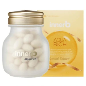 Viên uống cấp nước và Collagen Innerb Aqua Rich chính hãng Nhật Bản 70 viên