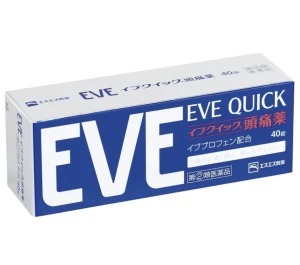 Viên uống giảm đau, hạ sốt Eve Quick nội địa Nhật 40 Viên