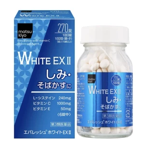 Viên uống trắng da White EX II Matsukiyo 270 Viên Nhật Bản
