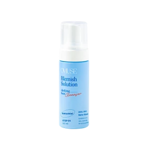 Quà tặng Sữa rửa mặt làm sạch kiềm dầu dành cho da mụn dạng bọt OMUSE Blemish Solution Clarifying Foam Cleanser 150ml