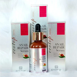 Huyết Thanh Đậm Đặc Phục Hồi Da Chống Lão Hoá Ecotop Snail Repail Serum 50ml