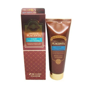 Sữa Rửa Mặt Nhau Thai Cừu 3W Clinic Premium Placenta Clear Foam Cleansing 180ml