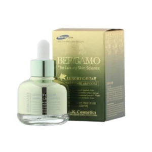 Tinh Chất Bergamo Luxury Xóa Tàn Nhang Mờ Vết Nám Skin Science Luxury Caviar Wrinkle Care Ampoule 30ml
