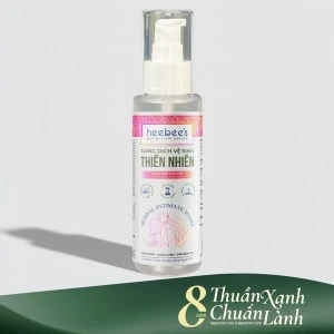 Dung Dịch Vệ Sinh Thiên Nhiên Heebee's 150ml - Kháng Viêm, Giảm Ngứa, Sạch Mùi