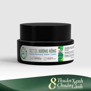 Kem Nước Dưỡng Ẩm Phục Hồi Và Trẻ Hoá Da Mặt Thuần Chay Xương Rồng 30Gram