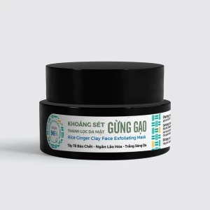 Khoáng Sét Tẩy Da Chết Gừng Gạo - Rice Ginger Clay Face Exfoliating Mask 20/200Gram