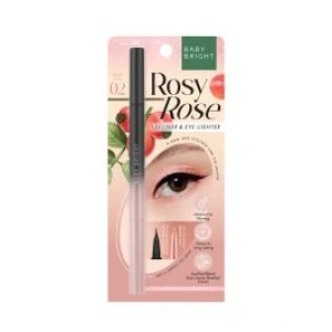 Bút Kẻ Mắt Và Sáp Mắt Baby Bright Rosy Rose Eyeliner And Eye Lighter 0.3 ml 0.2 g