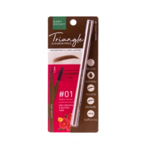 Chì Kẻ Mày Baby Bright Triangle Slim Brow Pencil 0.07 g