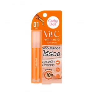 Kem Che Khuyết Điểm Sáng Da Mờ Thâm Cathy Doll Vit C Ampoule Concealer 4.1g