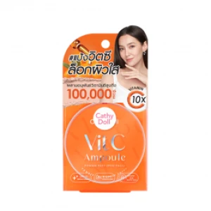 Phấn Phủ Sáng Da Mờ Thâm Cathy Doll Vit C Ampoule Powder Pact SPF50 PA 12g