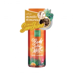 Xịt Thơm Tóc Và Cơ Thể Hương Nước Hoa Baby Bright Body & Hair Mist Beach Series 50ml