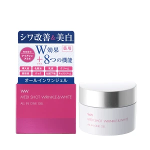 Gel dưỡng trắng và giảm nếp nhăn toàn diện Medi Shot Wrinkle & White All in One Gel 75g