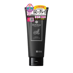 Gel làm sạch từ than và đất sét Meishoku Detclear Bright&Peel Essence Cleansing Gel (Charcoal Clay) 180G