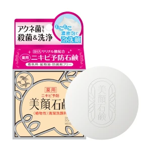 Xà phòng dành cho da mụn Bigan Meishoku skin soap 80g