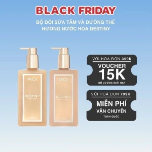 Bộ Đôi Sữa Tắm Và Dưỡng Thể Hương Nước Hoa Destiny
