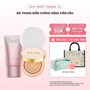 Bộ Trang Điểm Chống Nắng Kiềm Dầu