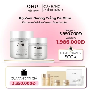 Bộ Dưỡng Da Ohui Extreme White 5pcs Special Set
