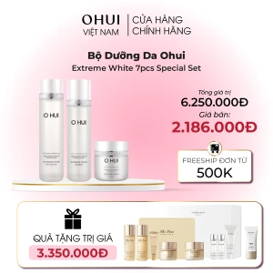 Bộ Dưỡng Da Ohui Extreme White 7pcs Special Set