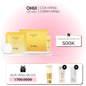Bộ Dưỡng Da OHUI Miracle Toning 2 Step Kit