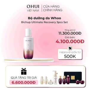 Bộ dưỡng da Whoo Bichup Ultimate Recovery 5pcs Set