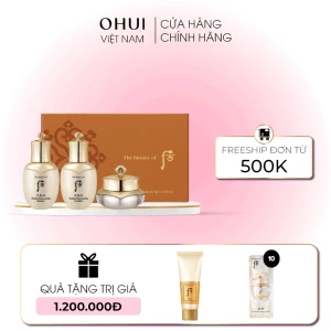 Bộ dưỡng da Whoo Cheongidan Radiant Rejuvenating Mini Set 3pcs