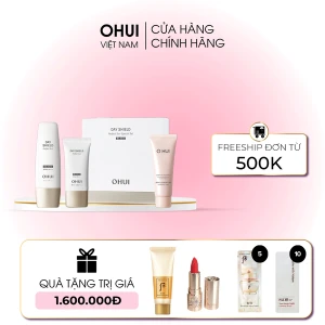 Bộ Kem Chống Nắng Ohui Day Shield Perfect Sun Black 3pcs