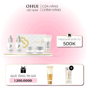 Bộ sản phẩm dưỡng trắng da và trị nám Whoo Gongjinhyang Seol Mini 5pcs