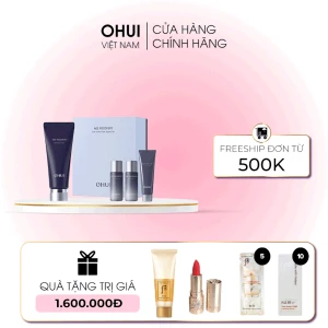 Bộ sữa rửa mặt cải thiện nếp nhăn Ohui Age Recovery Foam Cleanser