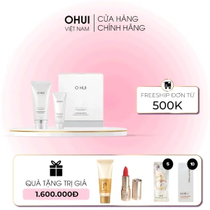 Bộ sữa rửa mặt dưỡng trắng da OHUI Extreme Bright Cleansing Foam