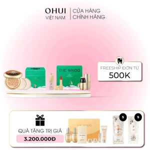 Bộ Trang Điểm Nền Whoo Cheongidan Radiant Special Set Holiday