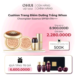 Cushion Trang Điểm Dưỡng Trắng Whoo Cheongidan Essence SPF50 /PA