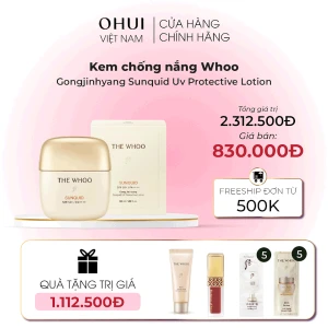 Kem chống nắng Whoo Gongjinhyang Sunquid Uv Protective Lotion