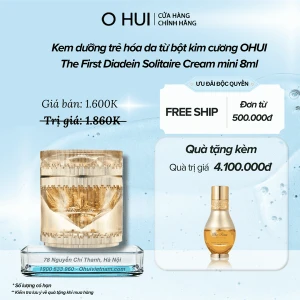 Kem dưỡng trẻ hóa da từ bột kim cương OHUI The First Diadein Solitaire Cream mini 8ml