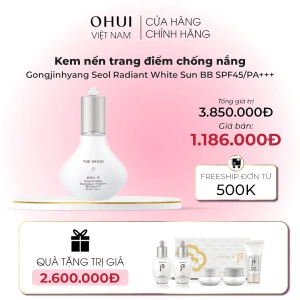 Kem nền trang điểm chống nắng Gongjinhyang Seol Radiant White Sun BB SPF45/PA