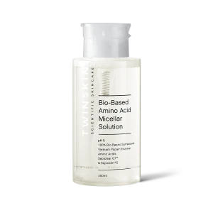 BIO-BASED AMINO ACID MICELLAR SOLUTION - Nước tẩy trang sạch sâu, giảm viêm, bảo dưỡng hàng rào bảo vệ da 300ml - Twins Skin