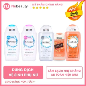 Dung dịch vệ sinh phụ nữ Femfresh chính hãng nhập khẩu từ Anh quốc