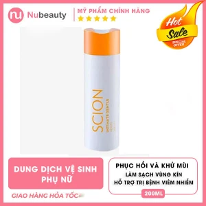 Dung dịch vệ sinh phụ nữ Scion Feminine Wash - (Scion Intimate Gentle Wash Nuskin mẫu mới) - 200ml