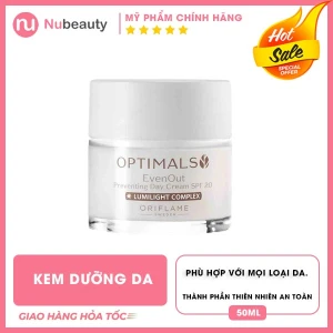 Kem dưỡng da Optimals Even Out Preventing Day Cream SPF 20 Oriflame 32479